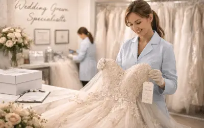 Home 1 What to Look for in a Professional Wedding Dress Cleaner?