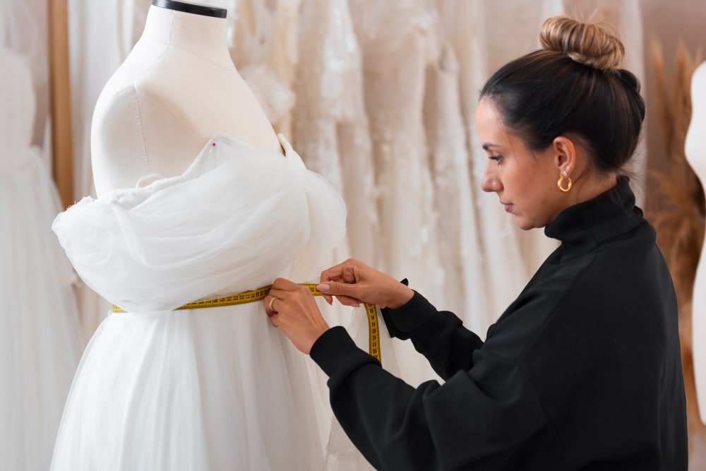 Gown Restoration for Framing Purposes