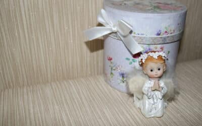 What is christening gown shadow box in Chicago?