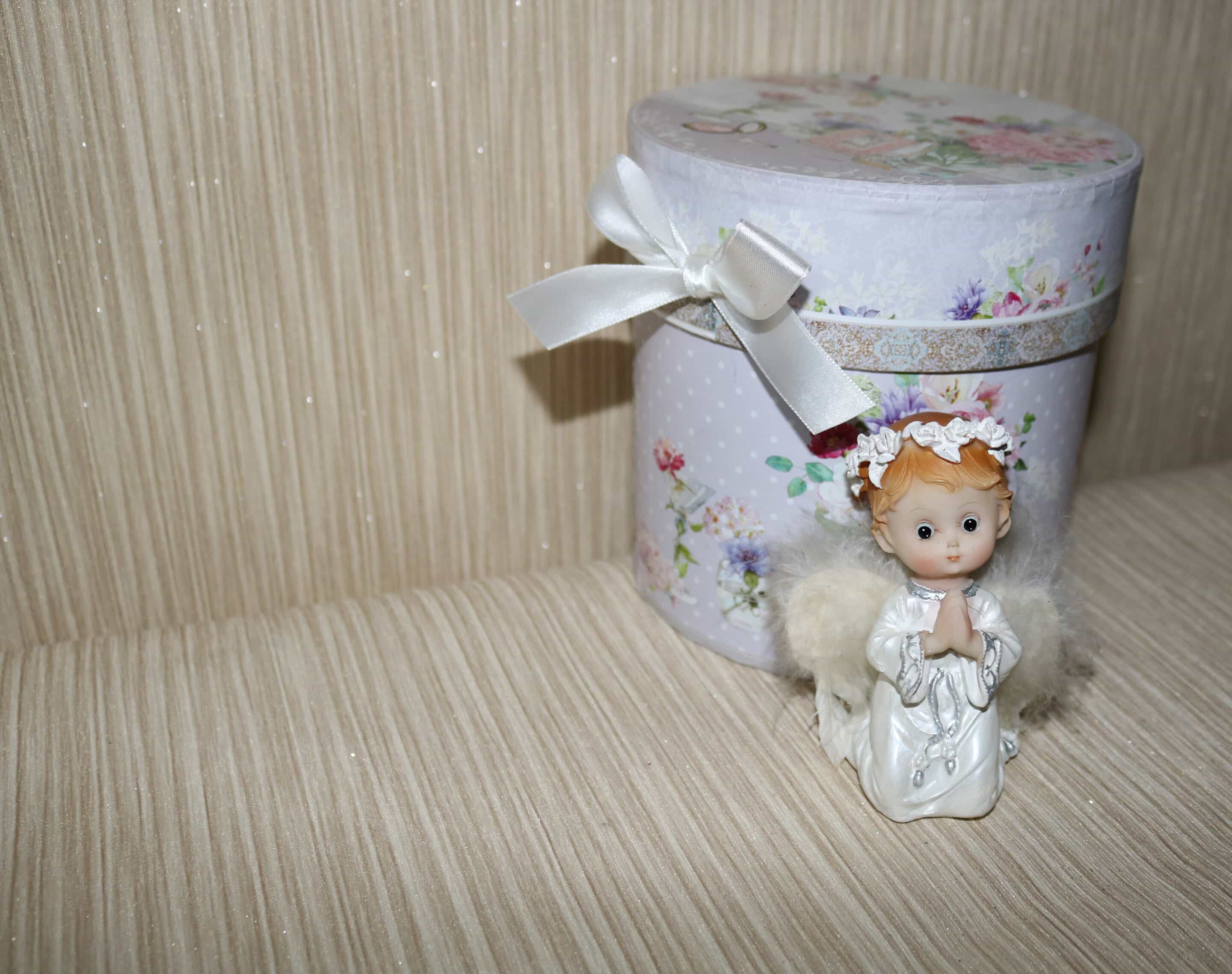 What is christening gown shadow box in Chicago?