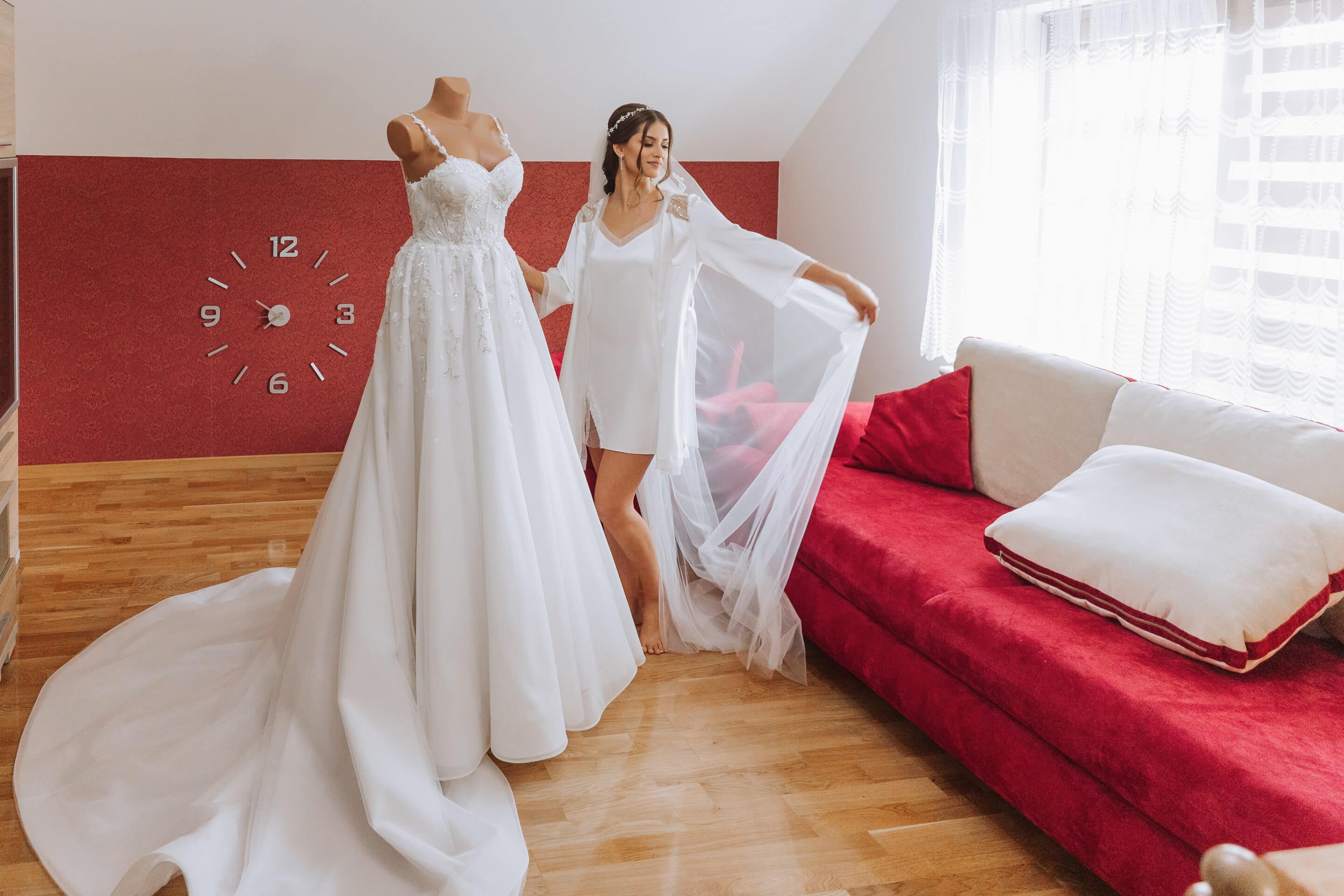 Repurpose wedding dress into robe in Naperville Repurpose wedding dress into robe in Naperville