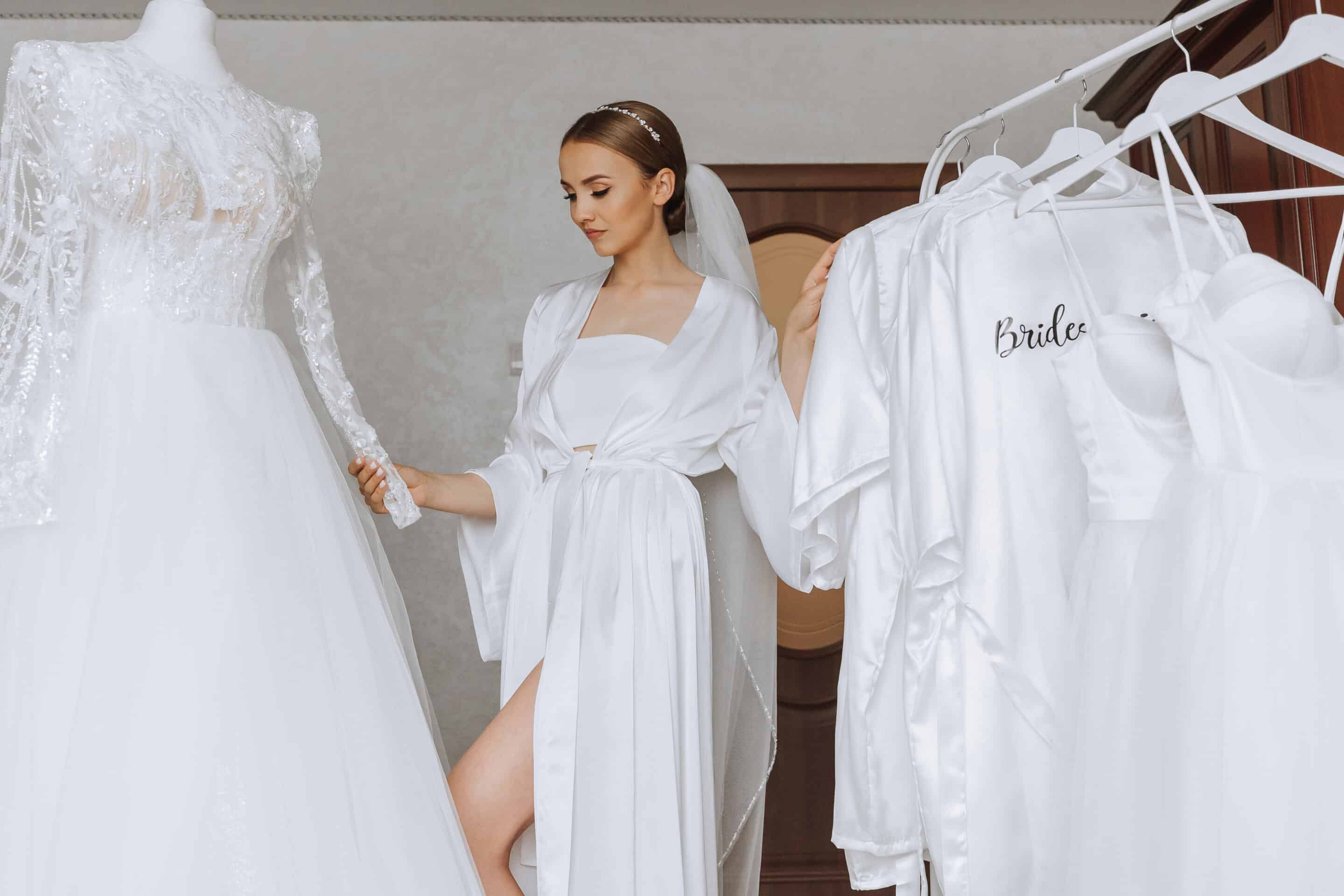Repurpose Wedding Dress into Robe 1 Repurpose wedding dress into robe in Naperville