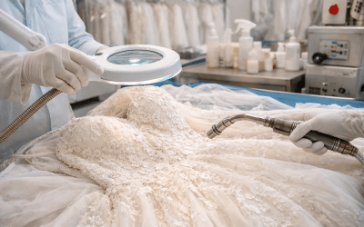 What Professional Wedding Dress Cleaners Do That You Can’t at Home?